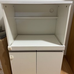 レンジ台　収納棚