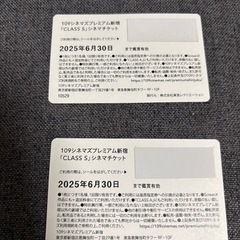 （再値下げしました）映画チケット(109シネマズプレミアム新宿　CLASS Ｓシネマチケット)の画像