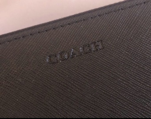 【値下げしました】COACH ブラック レザー 長財布