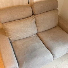 無印良品ヘッドレスト付きソファ