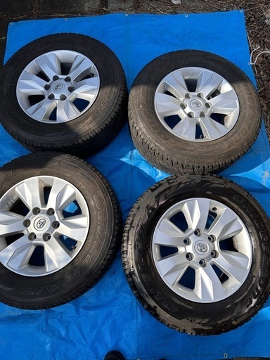 ハイラックス　純正　ホイール　プラド　ランクル