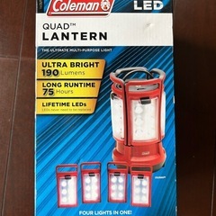 ◆新品未使用◆Coleman QUAD LED LANTERN ...