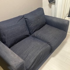 無印2シーターソファ