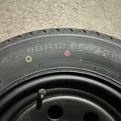 トレーラー用　タイヤ・ホイール　２本セットの画像