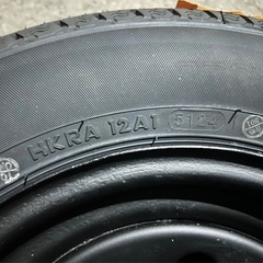 トレーラー用　タイヤ・ホイール　２本セットの画像