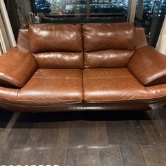本革 ビンテージソファ 美品   