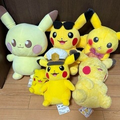 ポケモン ピカチュウ プライズ ぬいぐるみ