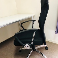 背もたれメッシュハイバックチェアーの画像
