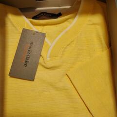 marie claire Tシャツ＋半袖ポロシャツ 2着セットの画像