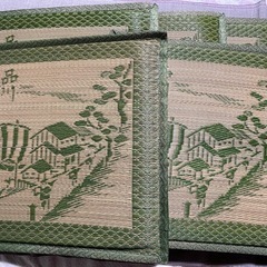 い草座布団 5枚組×2 使用感少なく美品です！の画像