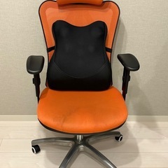 【使用感あり】背もたれレストクッション付き Sihoo メッシュ...
