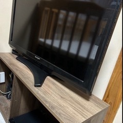 5月10まで！　AQUOS32型　ジャンク品レコーダーTV台セット！