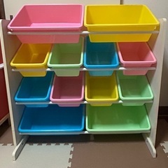 おもちゃ収納ラック