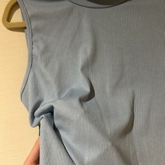 未使用品⭐︎水色のノースリーブトップスの画像