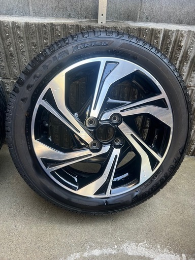 美品 165/55/R15 タイヤ＋ホイールセット2本　トヨタ ルーミー、タンク、ダイハツトール(カスタム) ブリヂストン