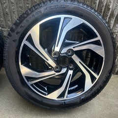 美品 165/55/R15 タイヤ＋ホイールセット2本　トヨタ ルーミー、タンク、ダイハツトール(カスタム) ブリヂストン　の画像