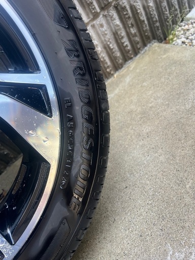 美品 165/55/R15 タイヤ＋ホイールセット2本　トヨタ ルーミー、タンク、ダイハツトール(カスタム) ブリヂストン