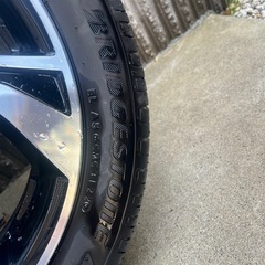 美品 165/55/R15 タイヤ＋ホイールセット2本　トヨタ ルーミー、タンク、ダイハツトール(カスタム) ブリヂストン　の画像