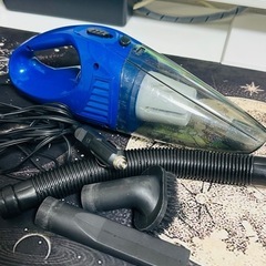 《早い者勝ち！お値下げ不可》車 専用 掃除機 クリーナー ブルーカラーの画像