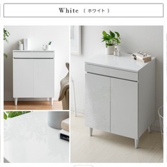 【美品】多機能 収納 チェスト キャビネット/プリンター Wi-...