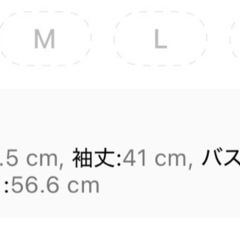 新品未使用品ストライプ柄トップスの画像