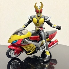 仮面ライダーフィギュア&バイク3 仮面ライダーアギト バンプレストの画像