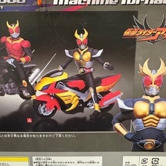 仮面ライダーフィギュア&バイク3 仮面ライダーアギト バンプレストの画像