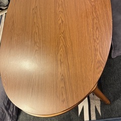ニトリ　楕円こたつ 120cm