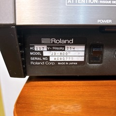 【名機 貴重品】 Roland ローランド JD-800 シンセサイザーの画像