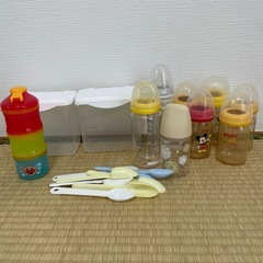 8本哺乳瓶 粉ミルクケース