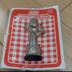 【希少品】金のNewペコちゃん 銀のNewペコちゃんの画像