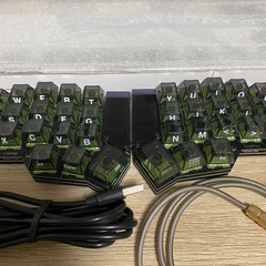 分割型キーボードの画像