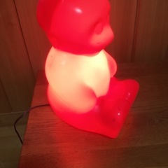 Lumibär ドイツ製熊ランプ赤