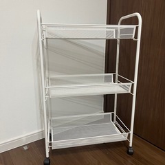 IKEA ワゴン　ホワイト