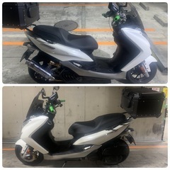 マジェスティs カスタム　車体