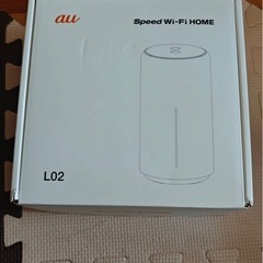 au Speed Wi-Fi HOME ホワイト L02 HWS...