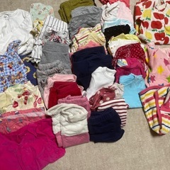 子供服30枚以上　70〜80サイズ　女の子　GAPなど　  の画像