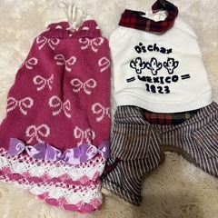 わんちゃん服sサイズ秋冬の画像