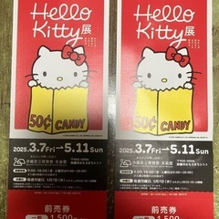 ハローキティ展入場券＠沖縄県立博物館