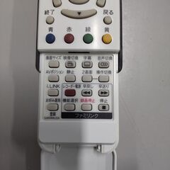 シャープ　テレビリモコンの画像
