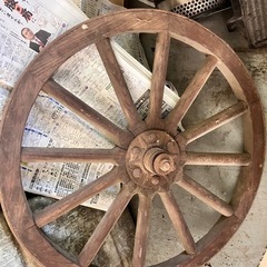 車輪　荷車　　大八