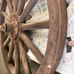 車輪　荷車　　大八の画像