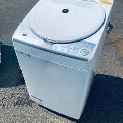 ✅SHARP電気洗濯乾燥機✅ ✅ES-TX8C-W✅