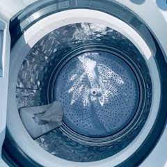 ✅SHARP電気洗濯乾燥機✅ ✅ES-TX8C-W✅の画像