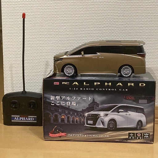 コリアグランドセール 2025 ラジコン】トヨタ アルファード (40系)アミューズメント景品 乗り物おもちゃ
