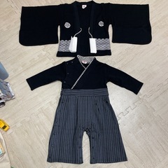 90サイズ　子ども用羽織袴セット