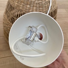 IKEA 天井照明　1月購入　ひっかけシーリングとシェードの画像