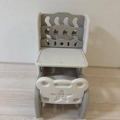 定価約1万円❗️2wayキッズデスク＆チェア イーゼル付きの画像
