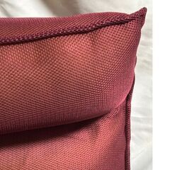 美品 モダンデコ 座椅子 リクライニング チェア 簡易布団の画像