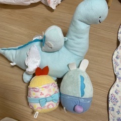 すみっこぐらし、ぬいぐるみ３体の画像